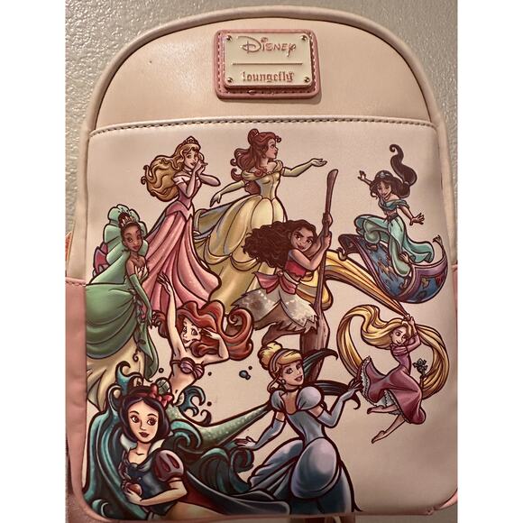Loungefly Disney Princess Sketch Mini Backpack - BoxLunch Exclusive - Picture 2 of 7